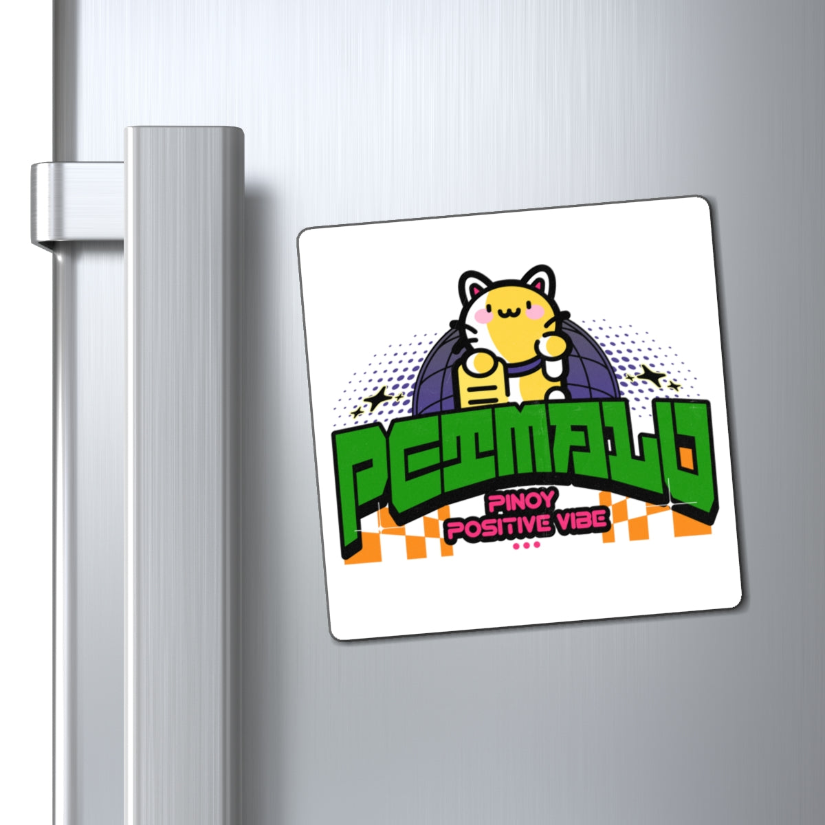 Filipino Slang PETMALU Die-Cut Magnet