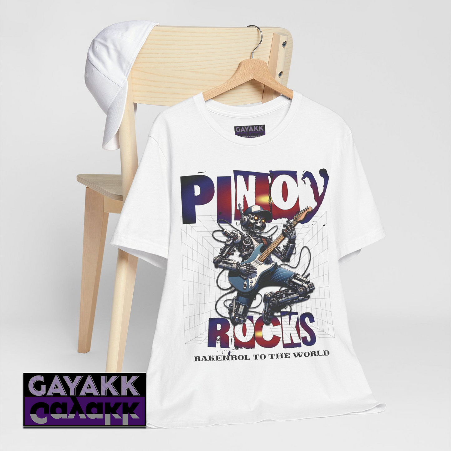 Filipino Expression PINOY ROCKS Shirt