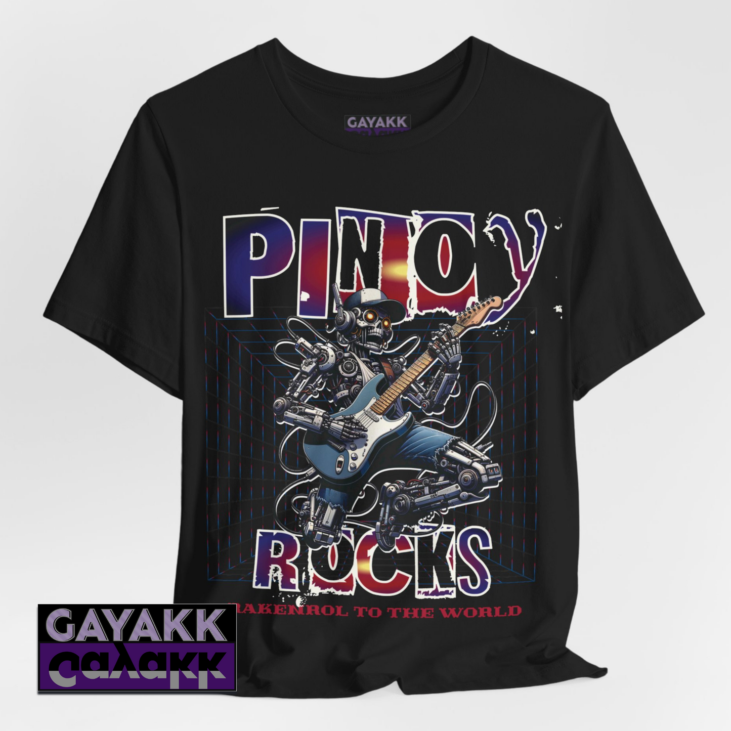 Filipino Expression PINOY ROCKS Shirt