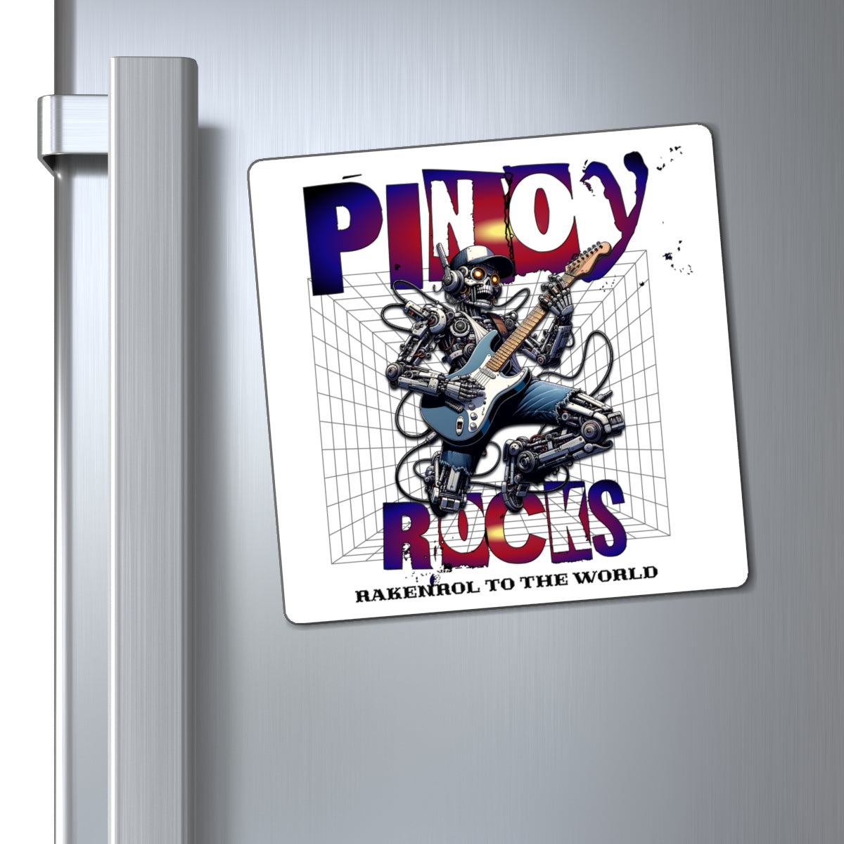 Magnets - Rakenrol to the World Filipino Rock Music Scene Artwork