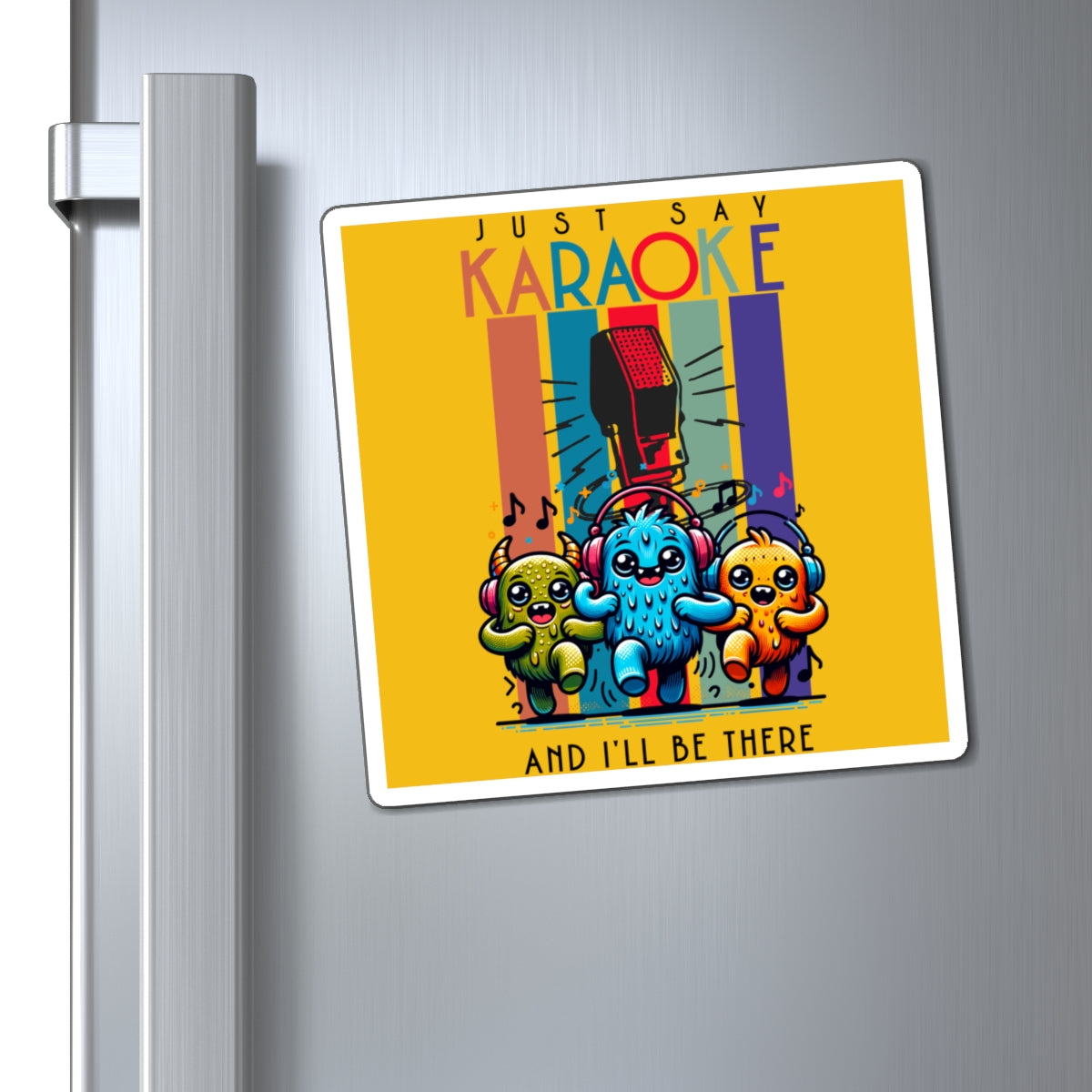 Kawaii Karaoke Magnet