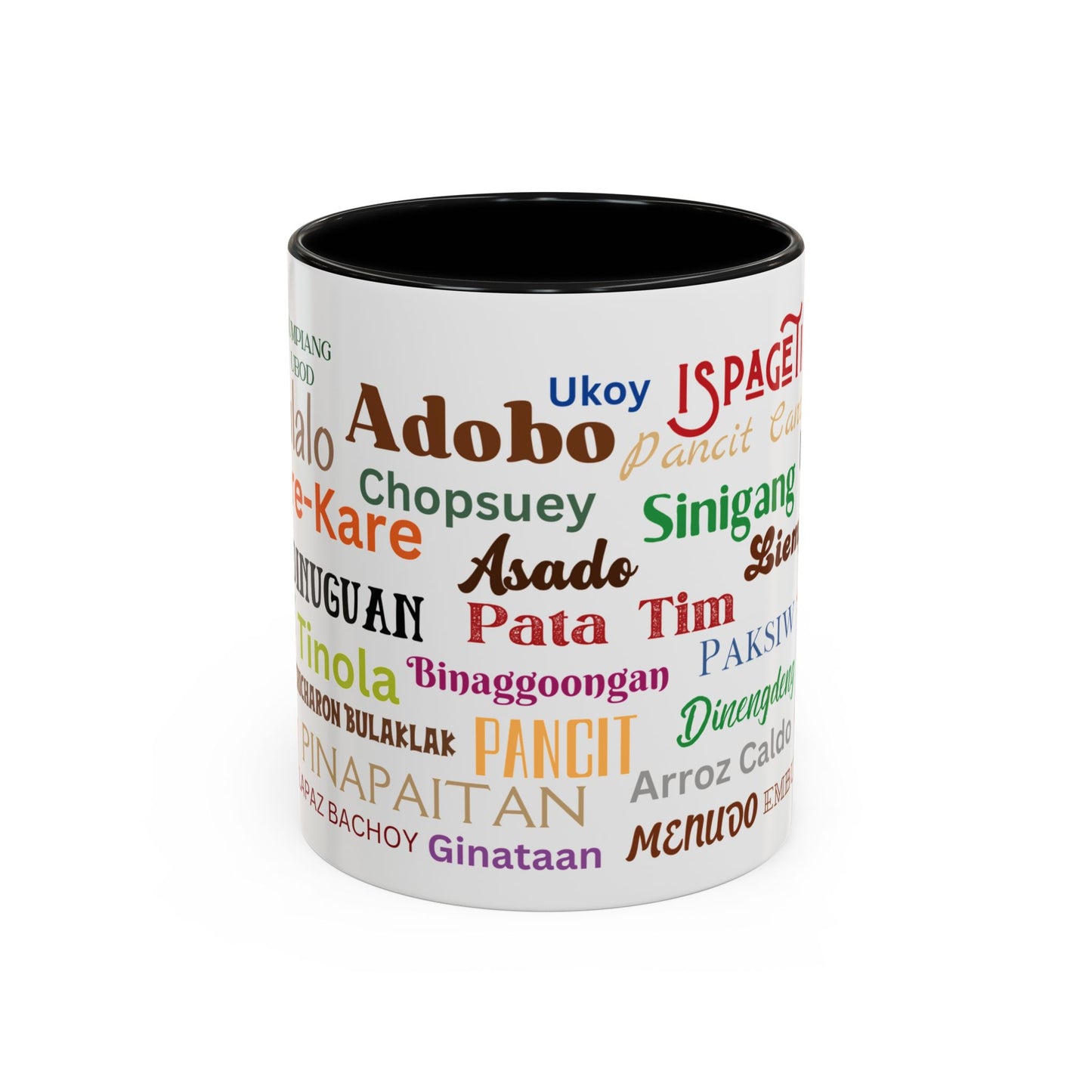 Learn Filipino Dishes on Accent Coffee Mug