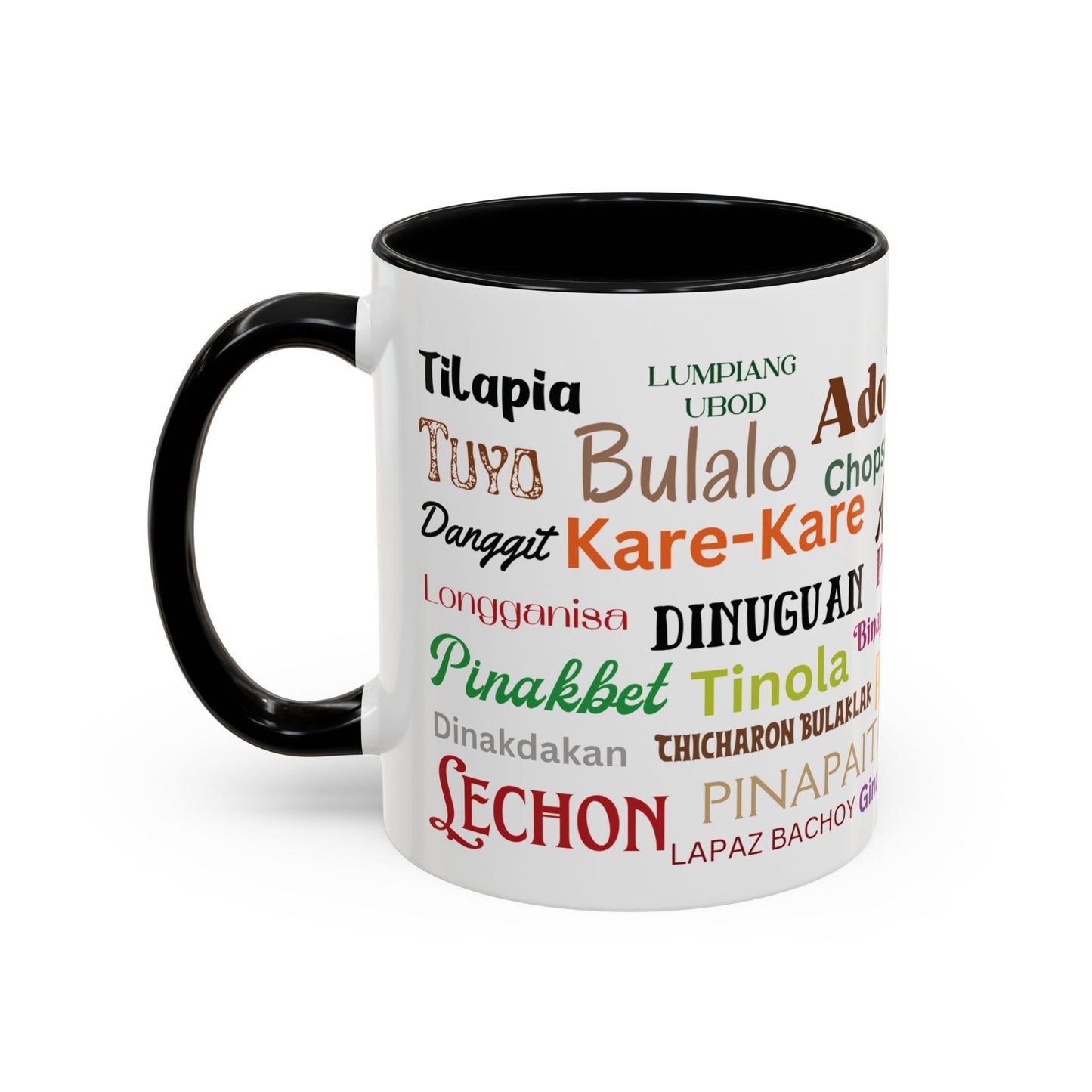 Learn Filipino Dishes on Accent Coffee Mug