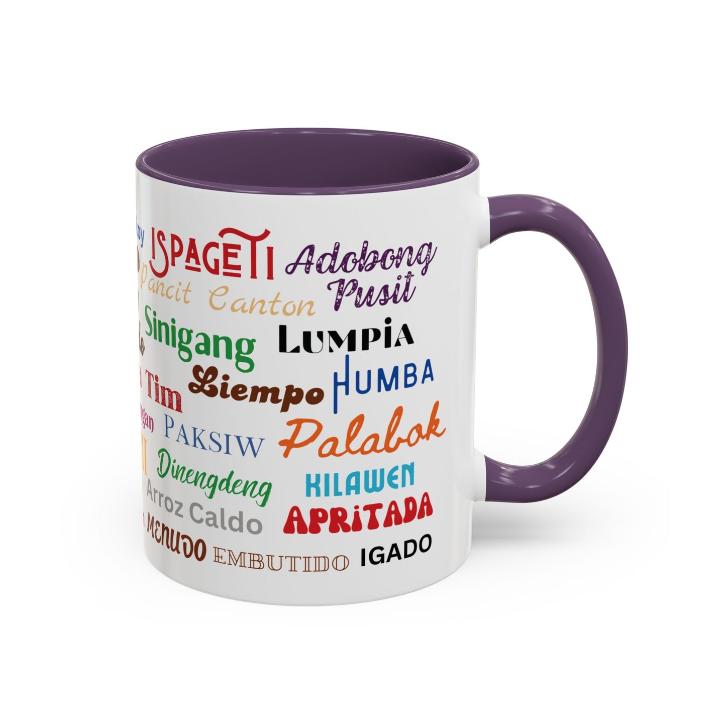 Learn Filipino Dishes on Accent Coffee Mug