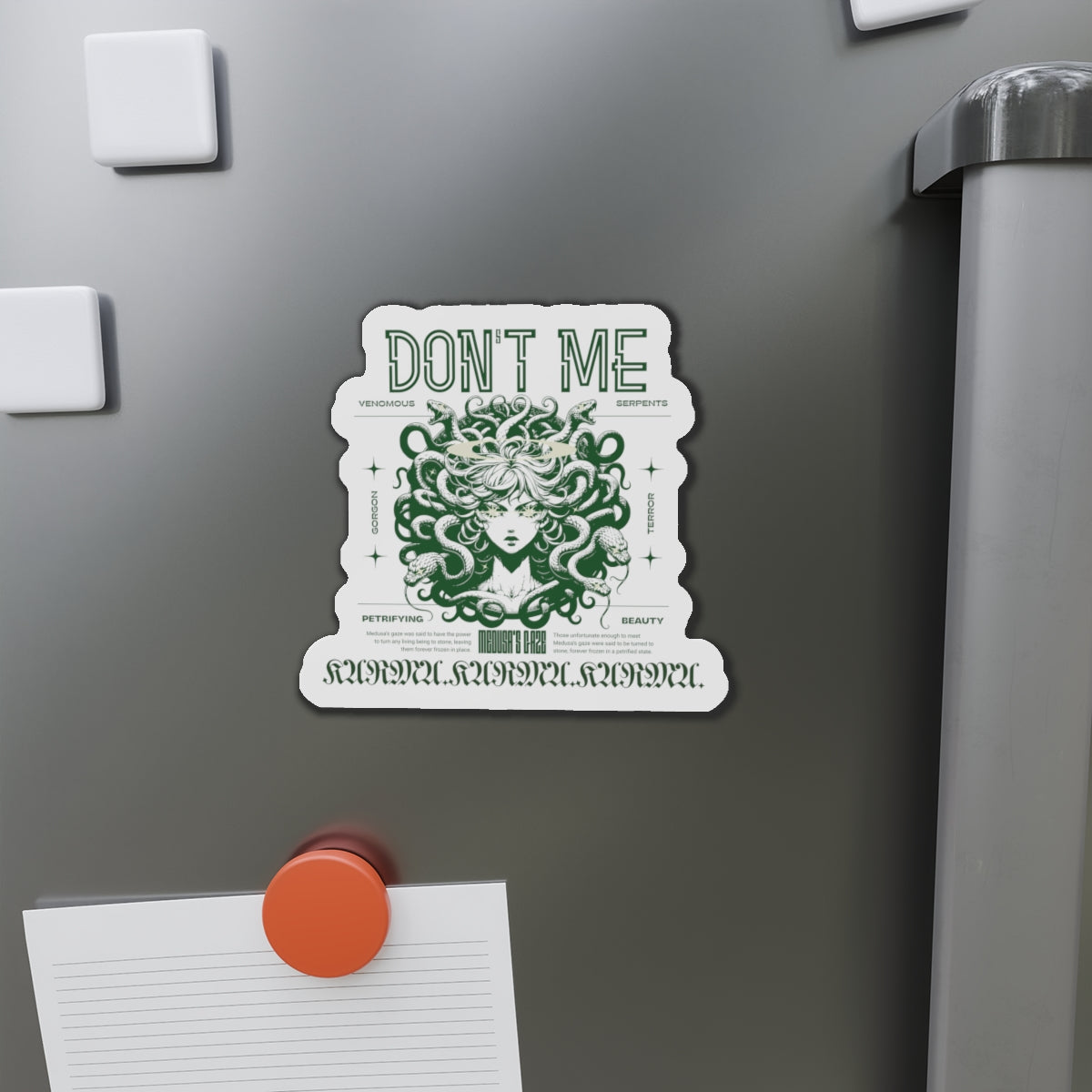 Filipino Slang DONT ME Die-Cut Magnet