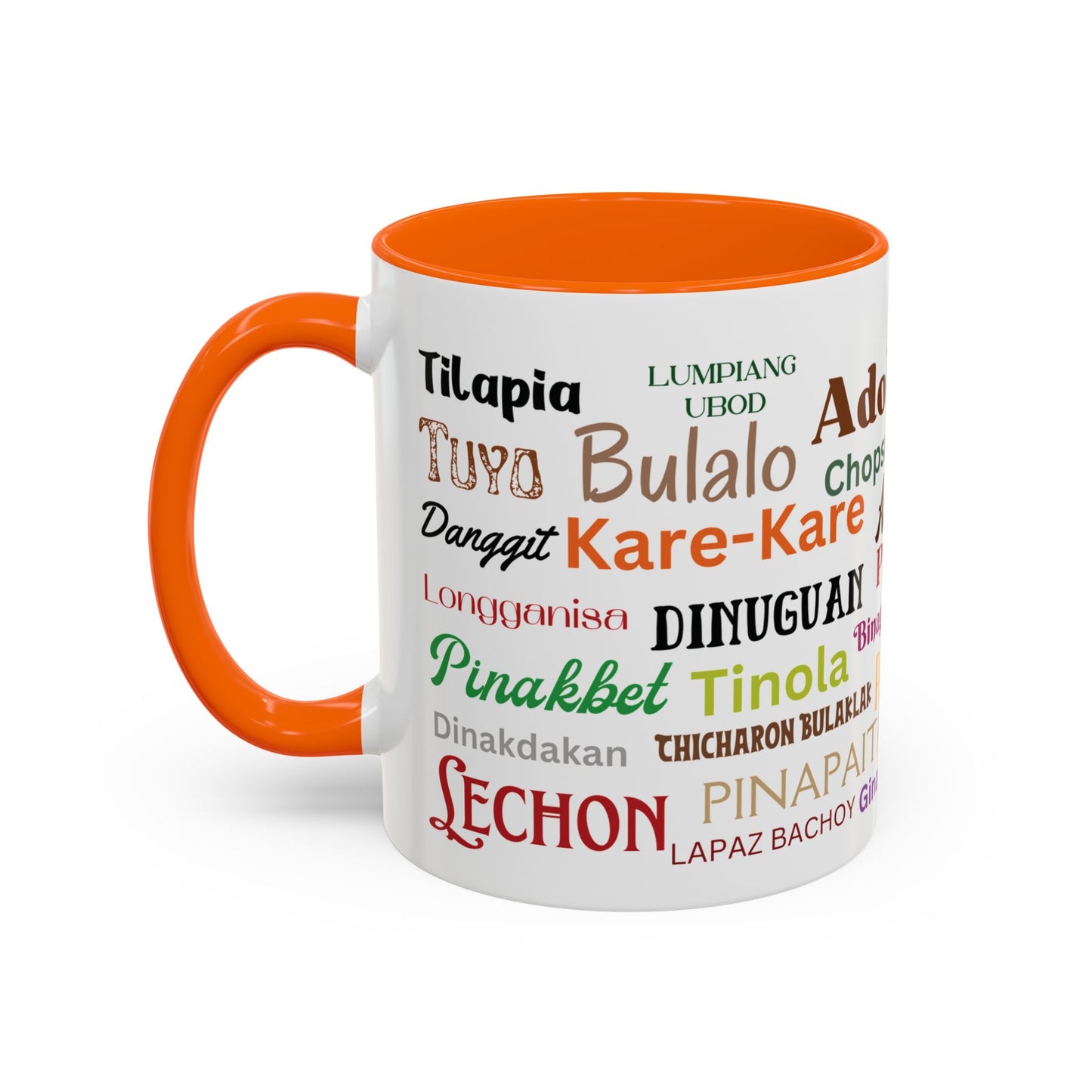 Learn Filipino Dishes on Accent Coffee Mug