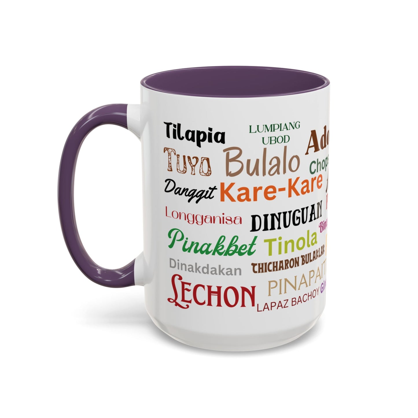 Learn Filipino Dishes on Accent Coffee Mug