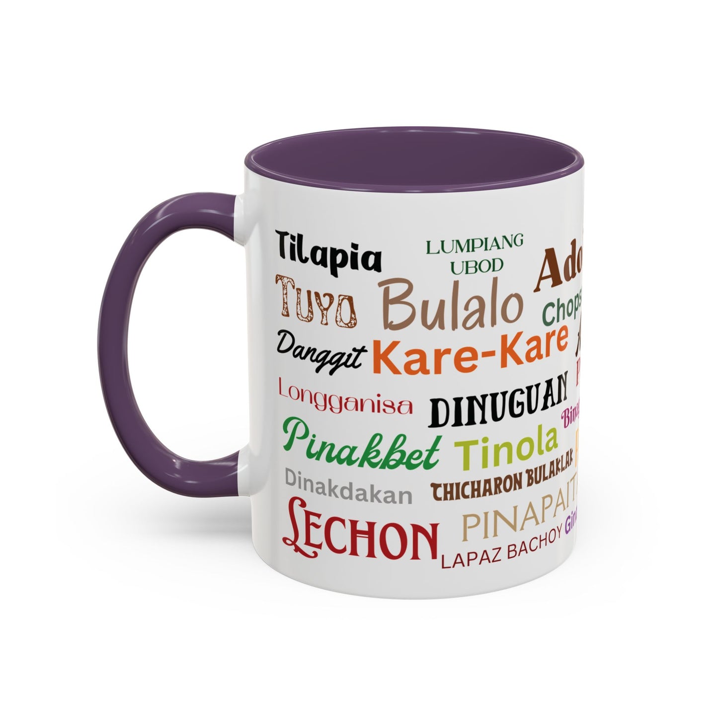 Learn Filipino Dishes on Accent Coffee Mug