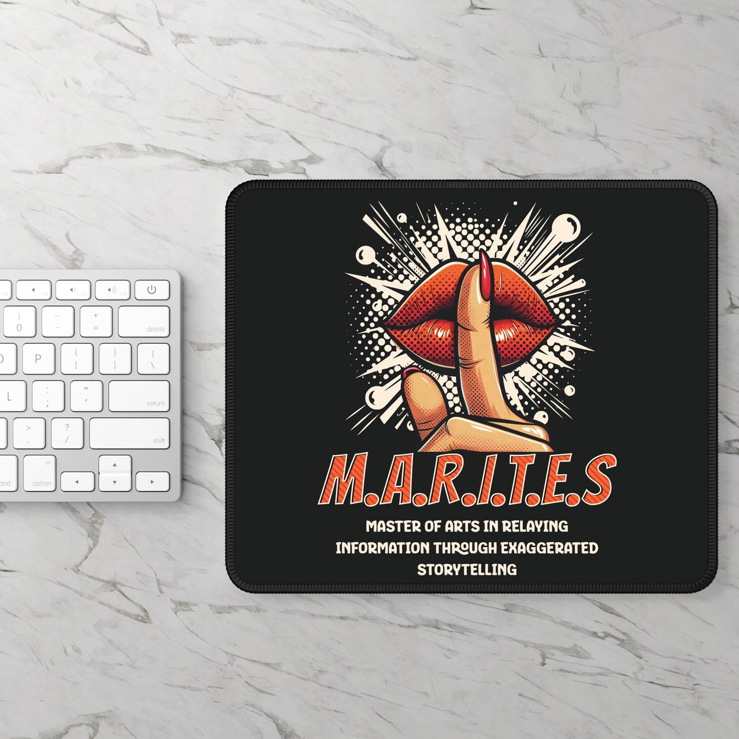 Filipino Slang MARITES Mouse Pad