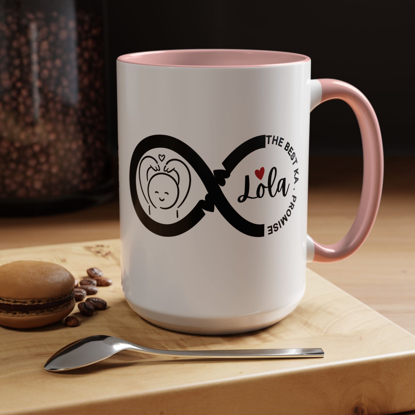 LOLA Da Best Ka Promise Gift Accent Coffee Mug