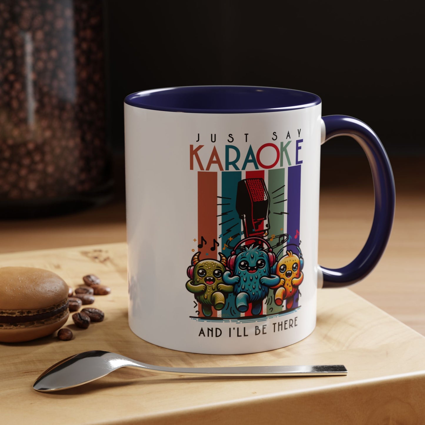 Kawaii Karaoke Accent Coffee Mug