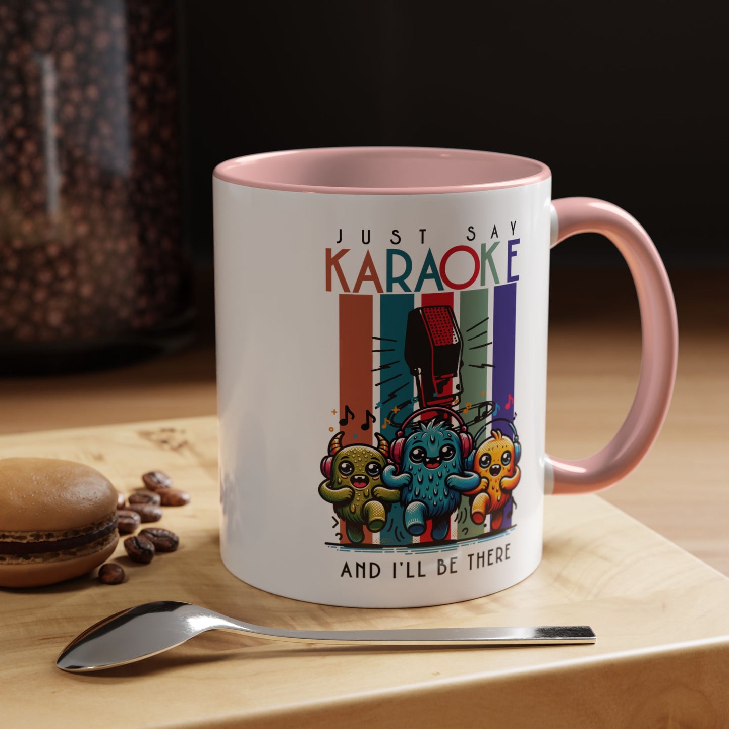 Kawaii Karaoke Accent Coffee Mug