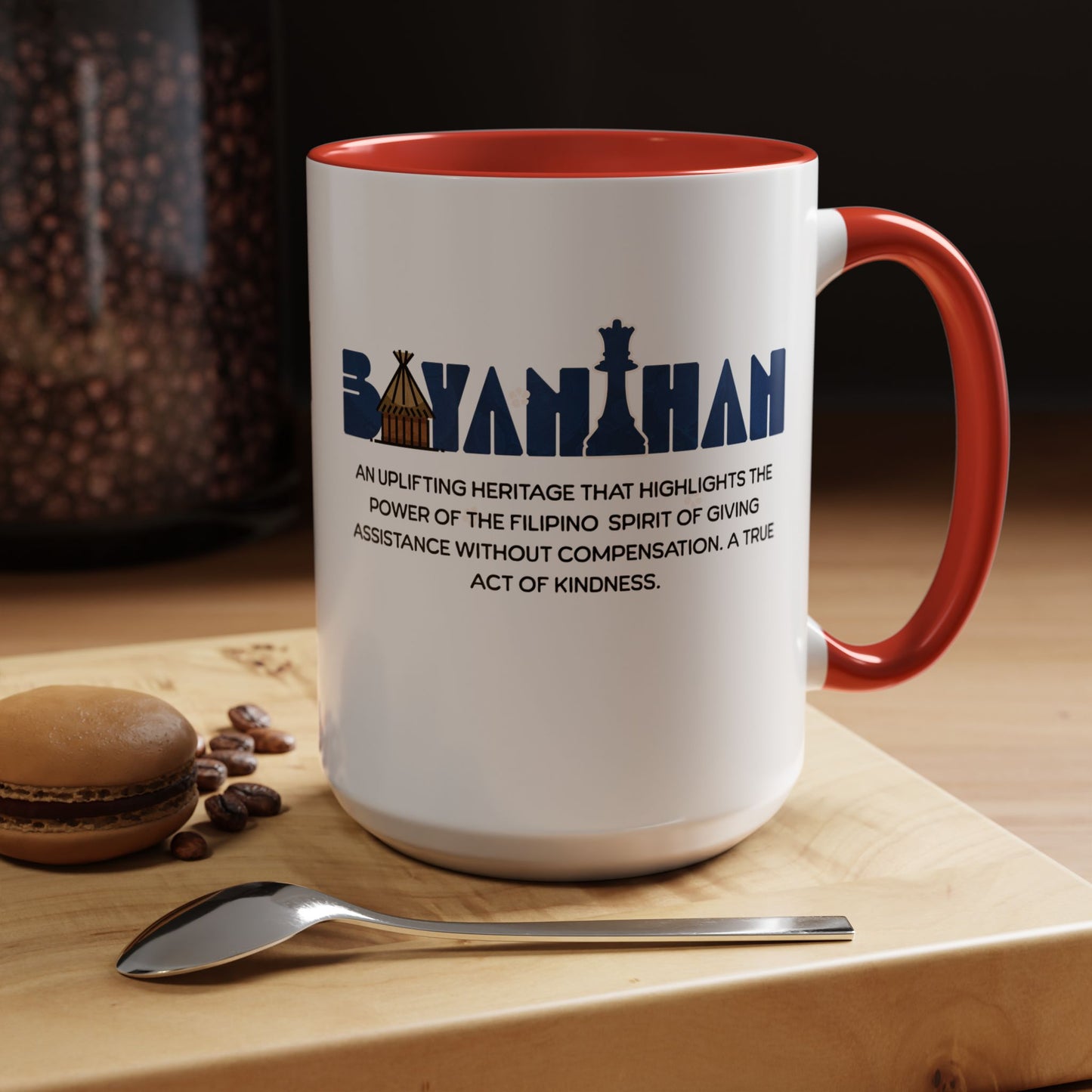 Filipino BAYANIHAN Accent Coffee Mug