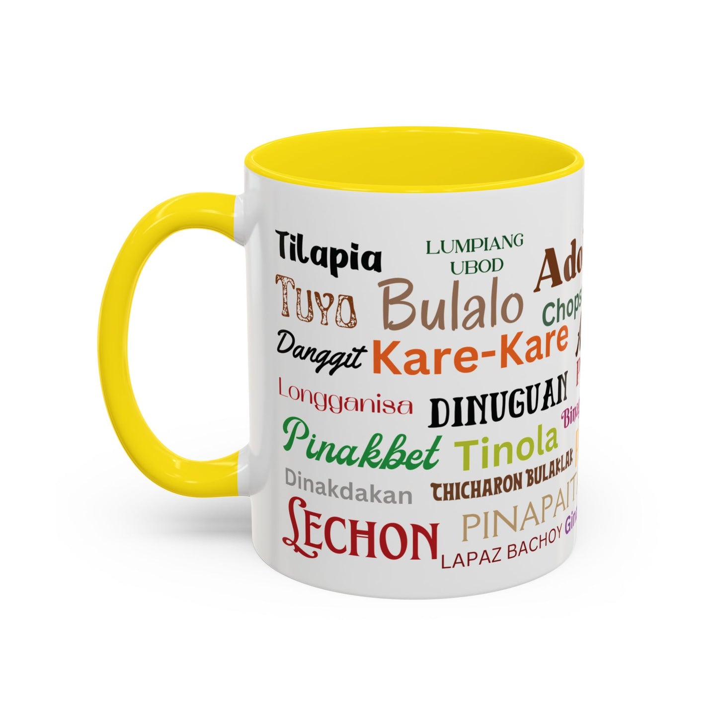 Learn Filipino Dishes on Accent Coffee Mug