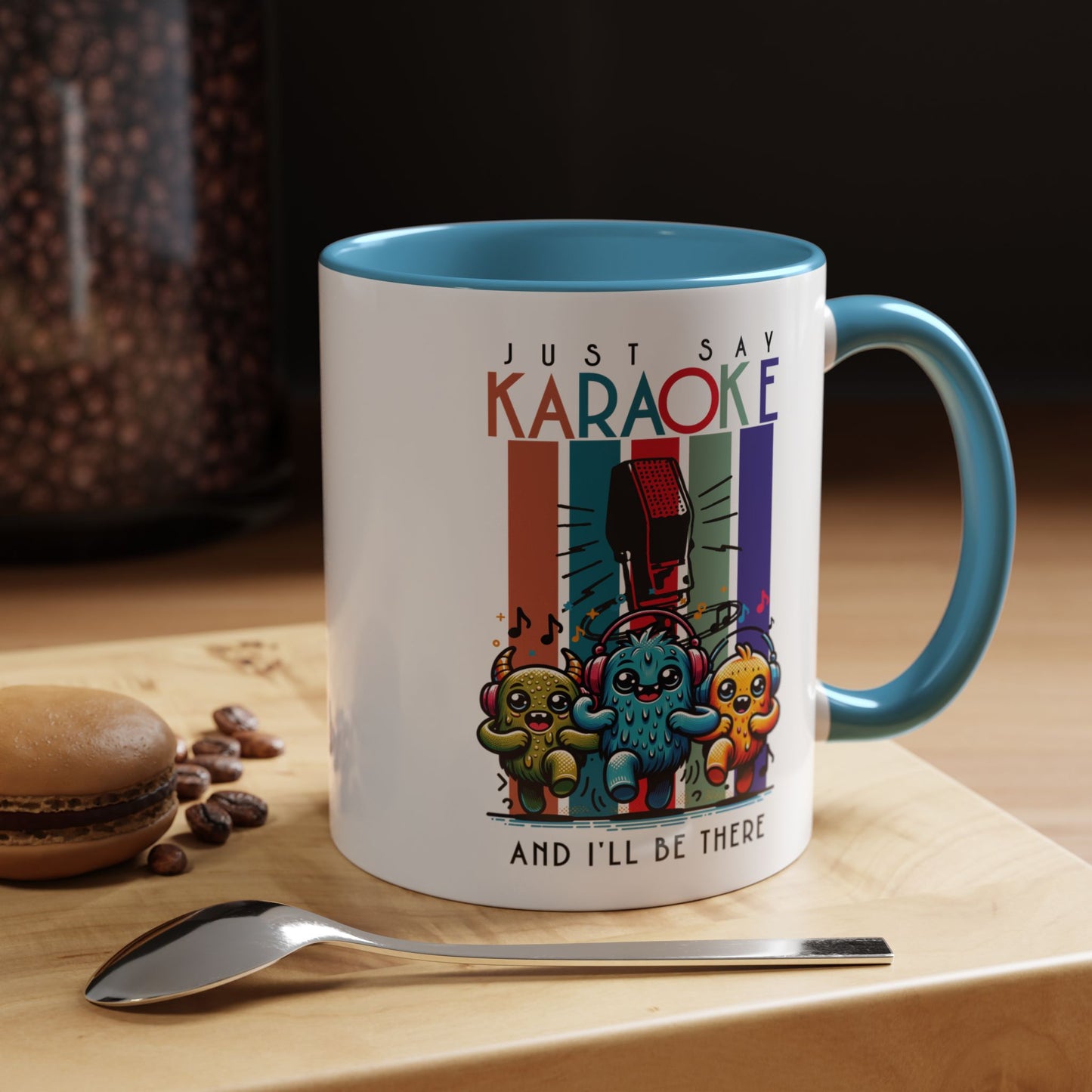 Kawaii Karaoke Accent Coffee Mug