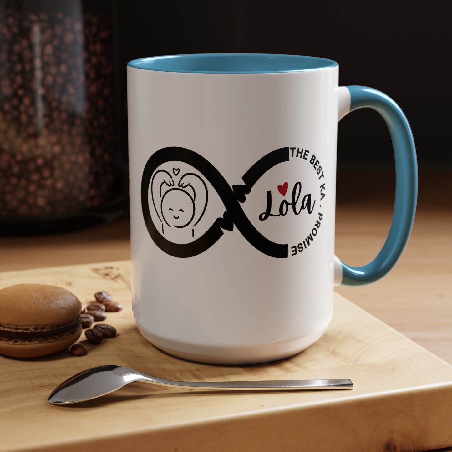 LOLA Da Best Ka Promise Gift Accent Coffee Mug