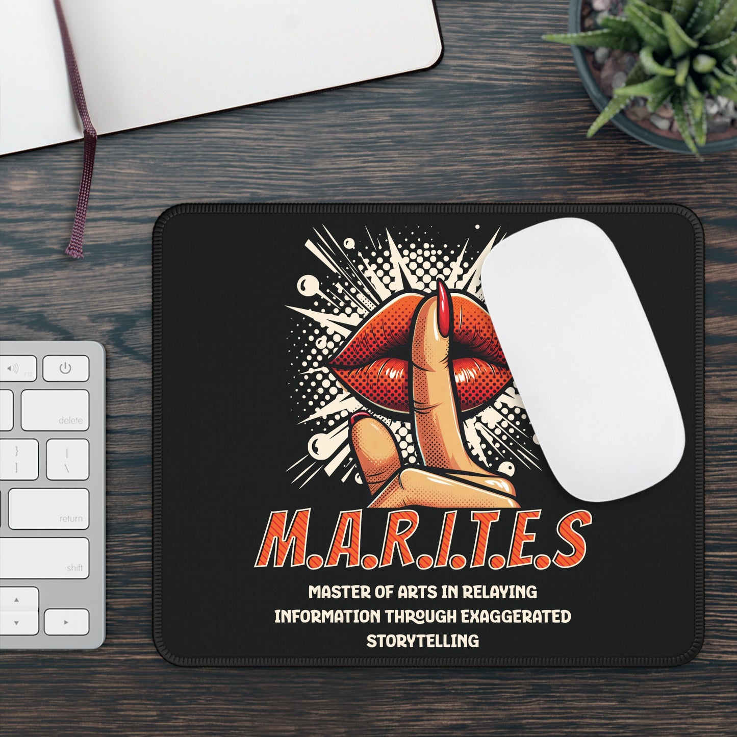 Filipino Slang MARITES Mouse Pad