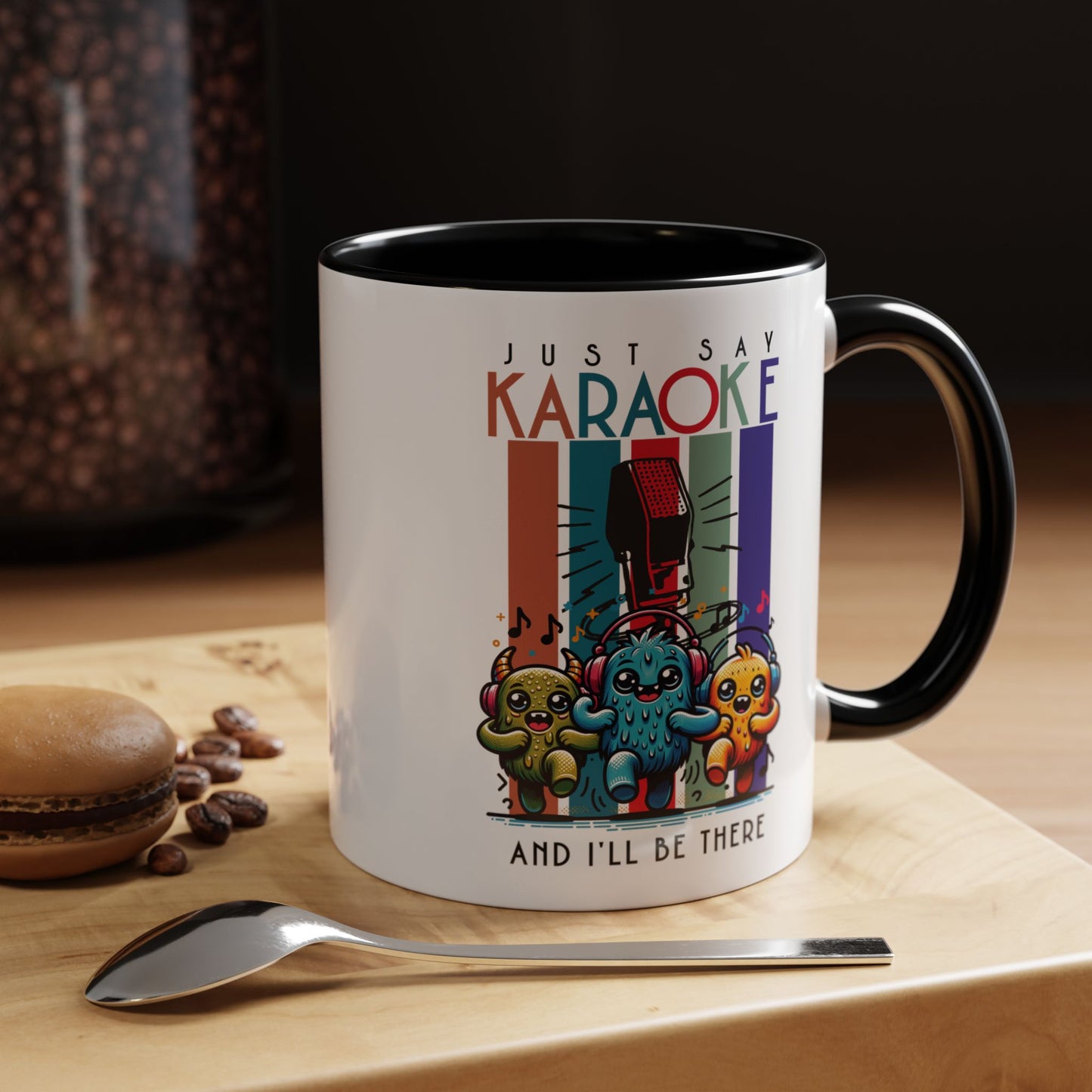 Kawaii Karaoke Accent Coffee Mug