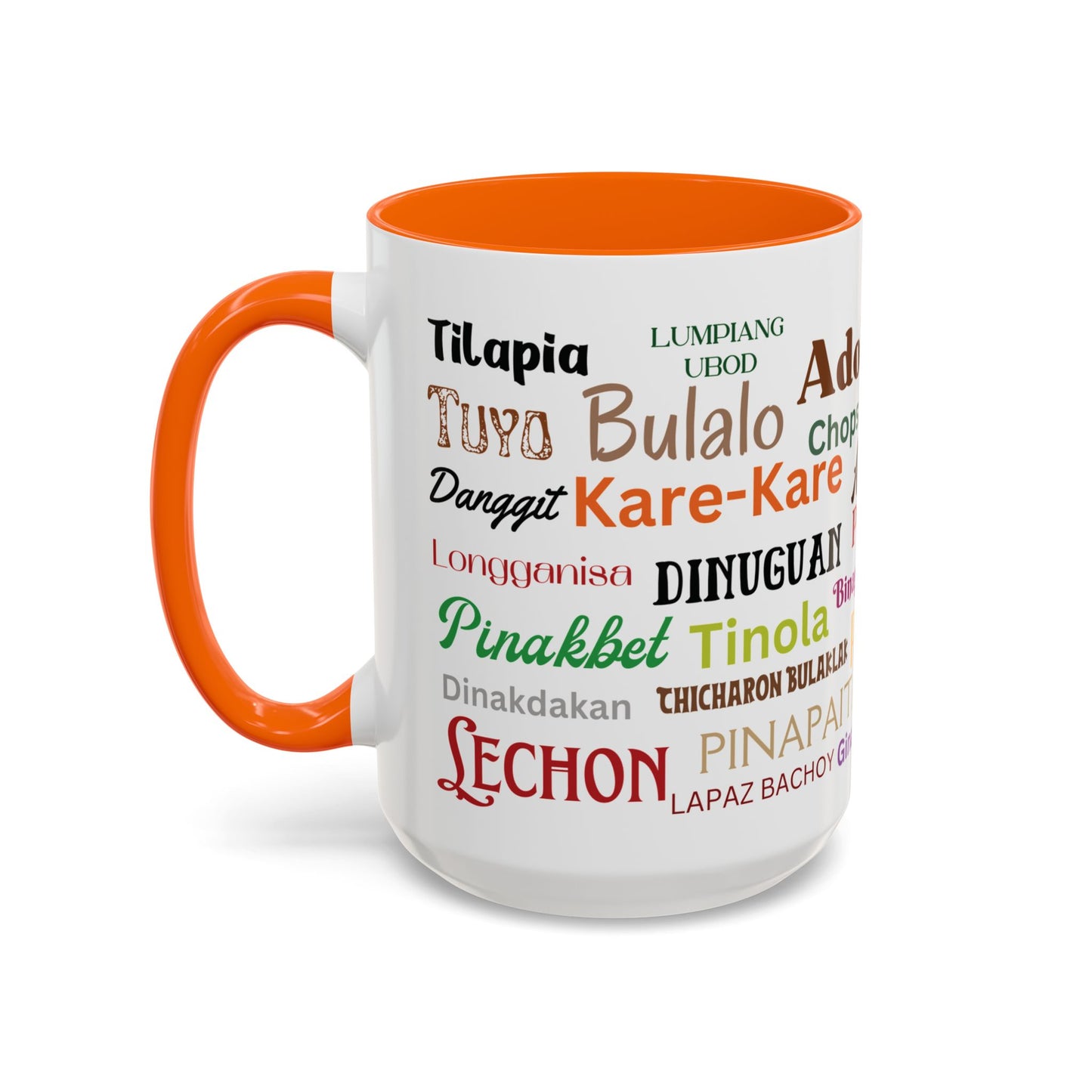 Learn Filipino Dishes on Accent Coffee Mug