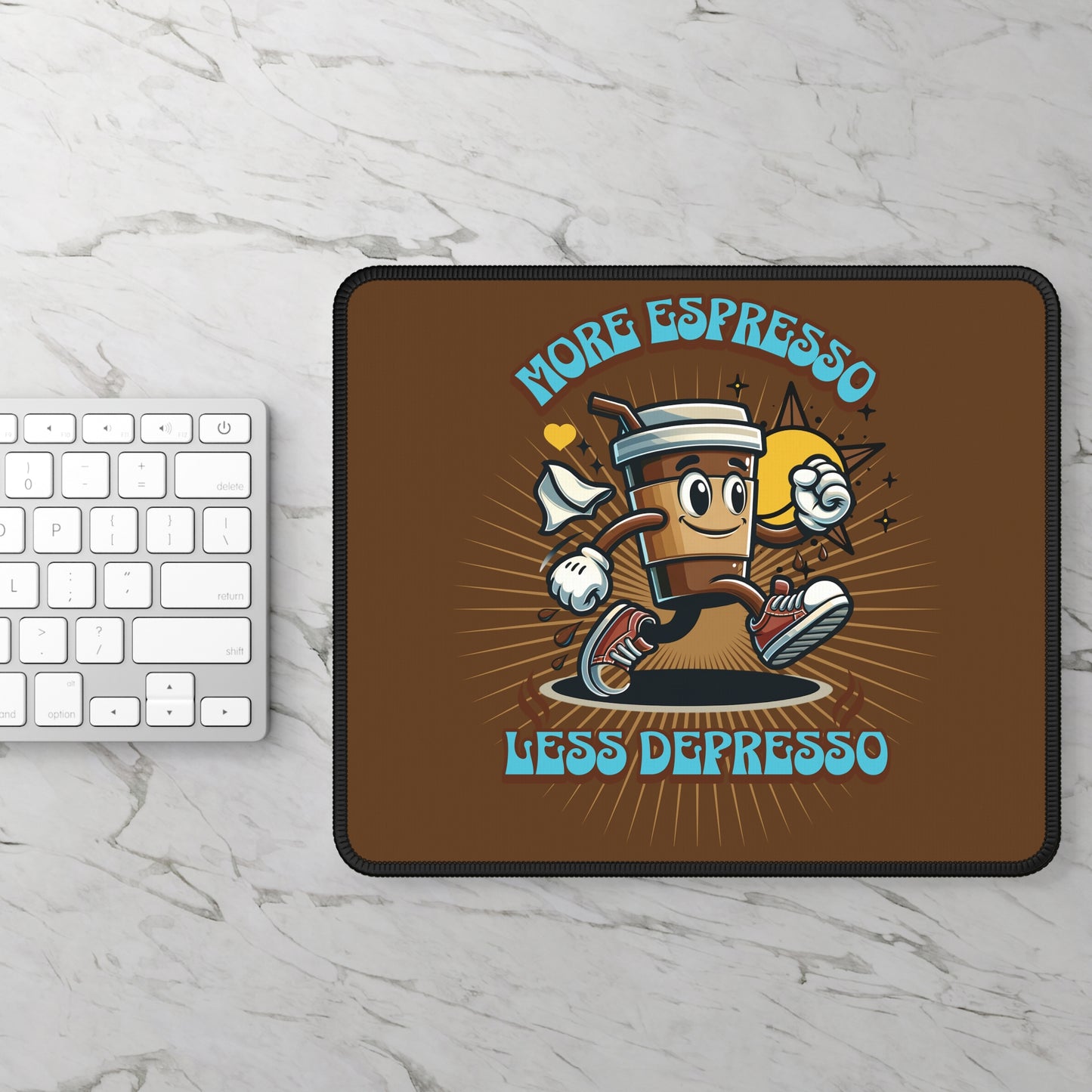 More Espresso Less Depresso Mousepad