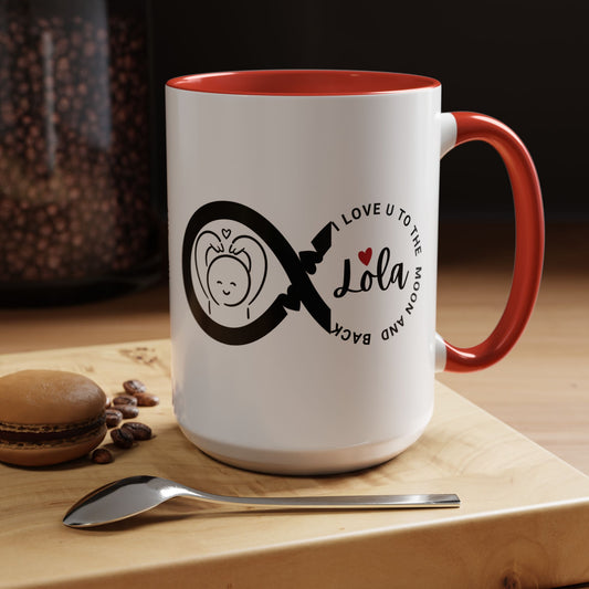 LOLA I Love You Gift Accent Coffee Mug