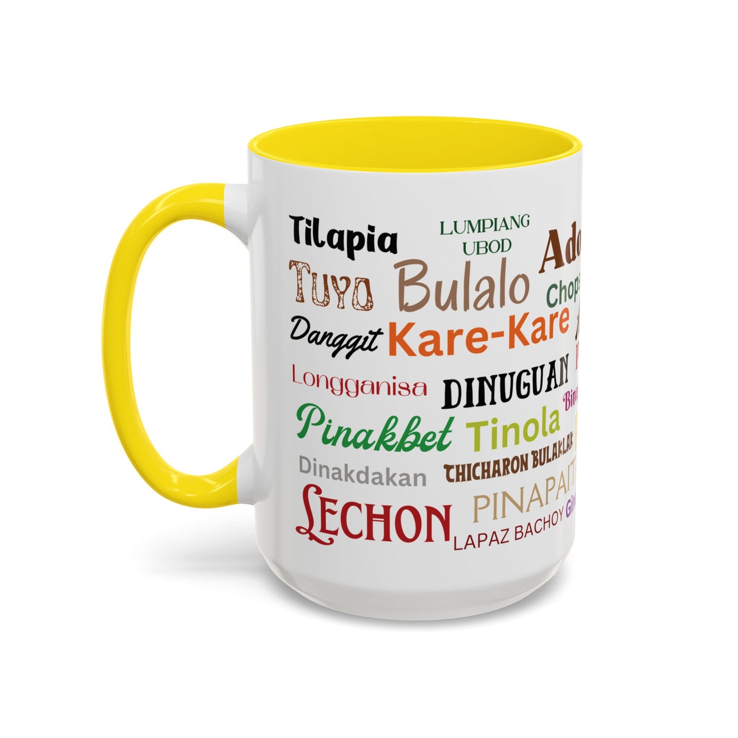 Learn Filipino Dishes on Accent Coffee Mug