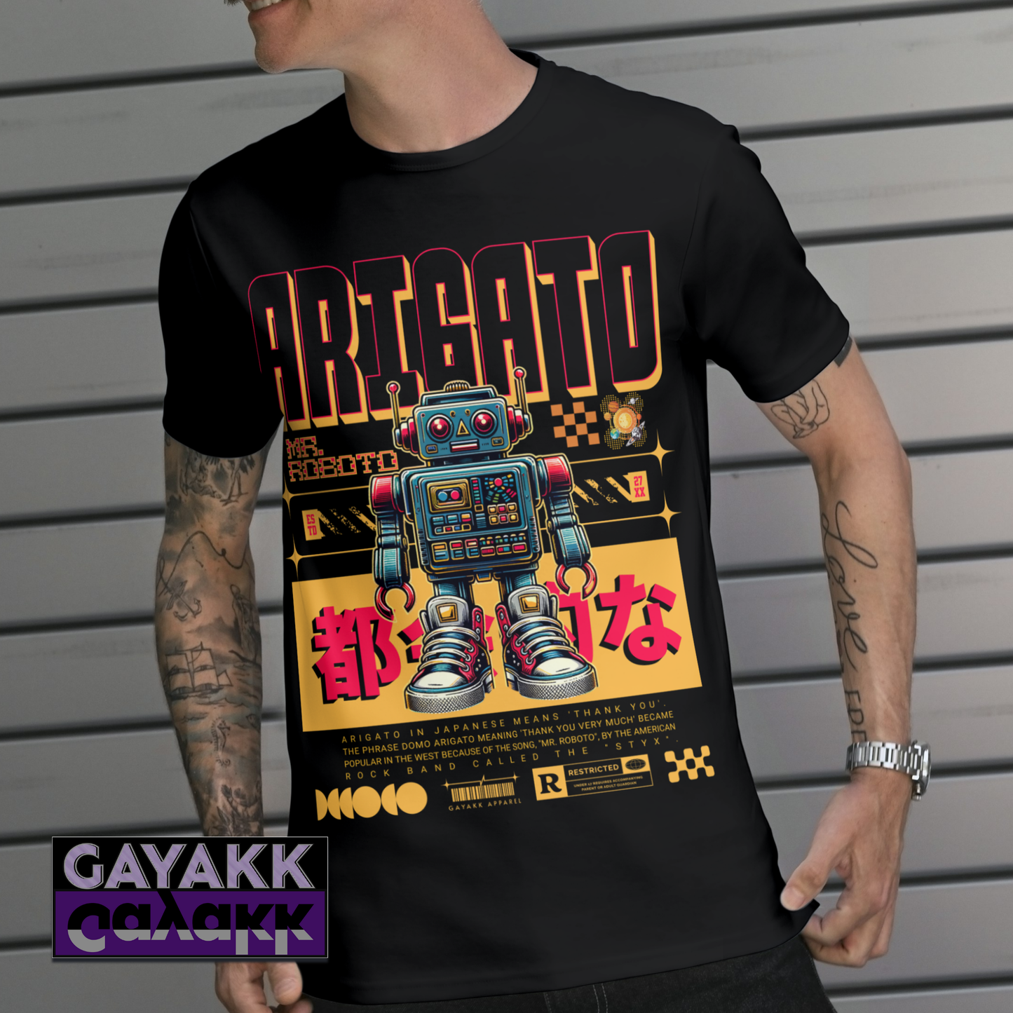 Arigato Mr Roboto T-Shirt