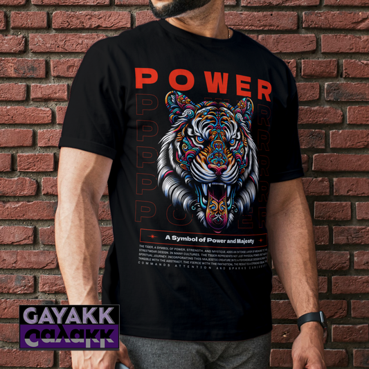 Tiger Majestic and Powerful T-Shirt