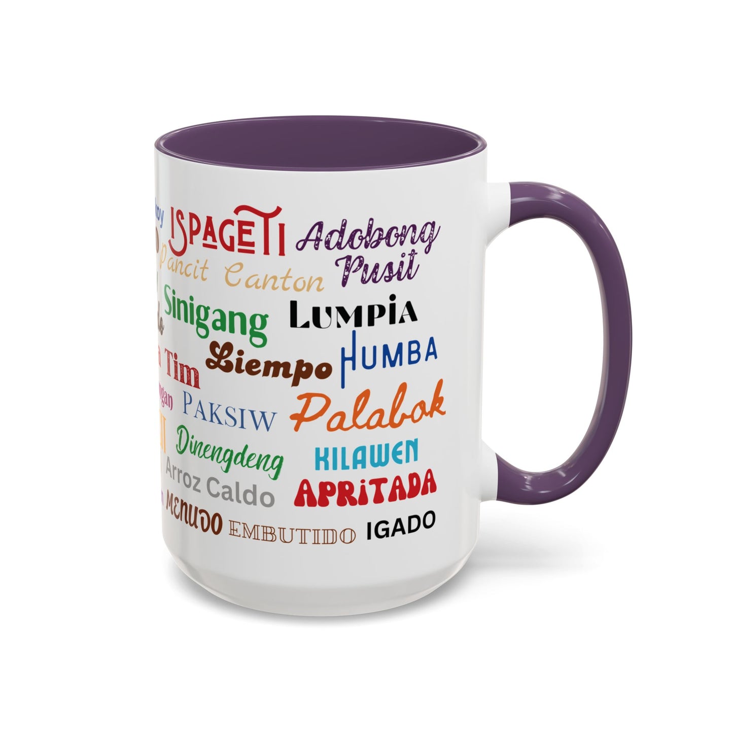 Learn Filipino Dishes on Accent Coffee Mug