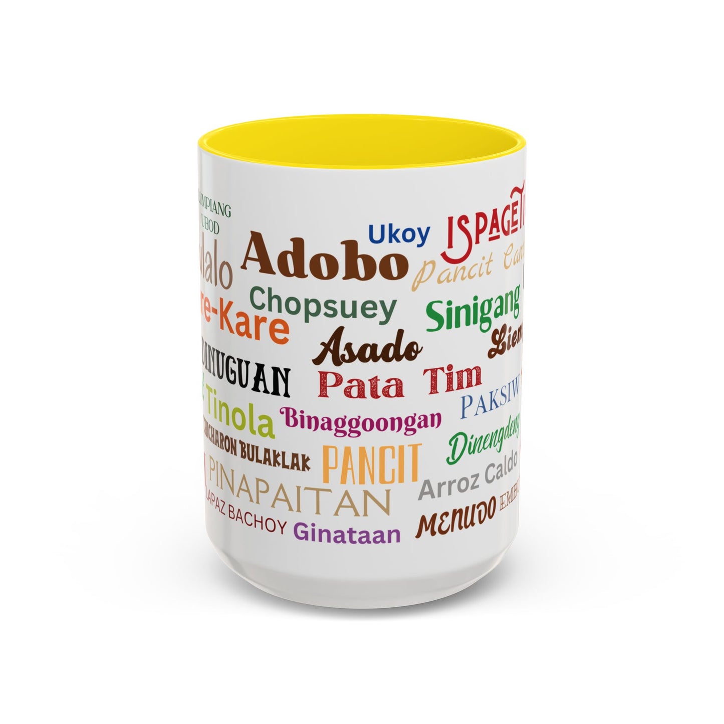 Learn Filipino Dishes on Accent Coffee Mug