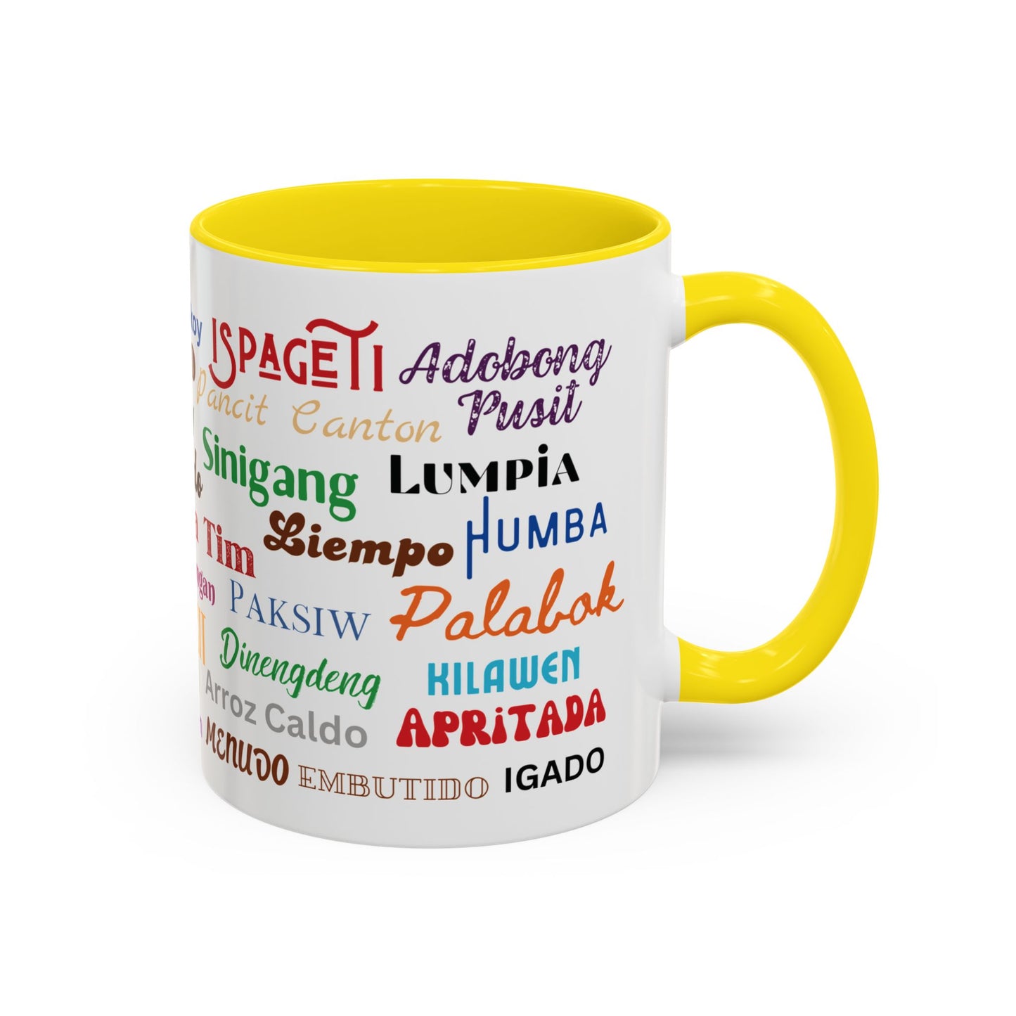 Learn Filipino Dishes on Accent Coffee Mug