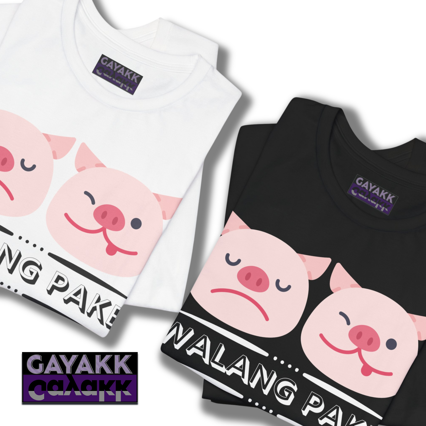 Filipino Slang LAMPAKE Shirt - Piggy