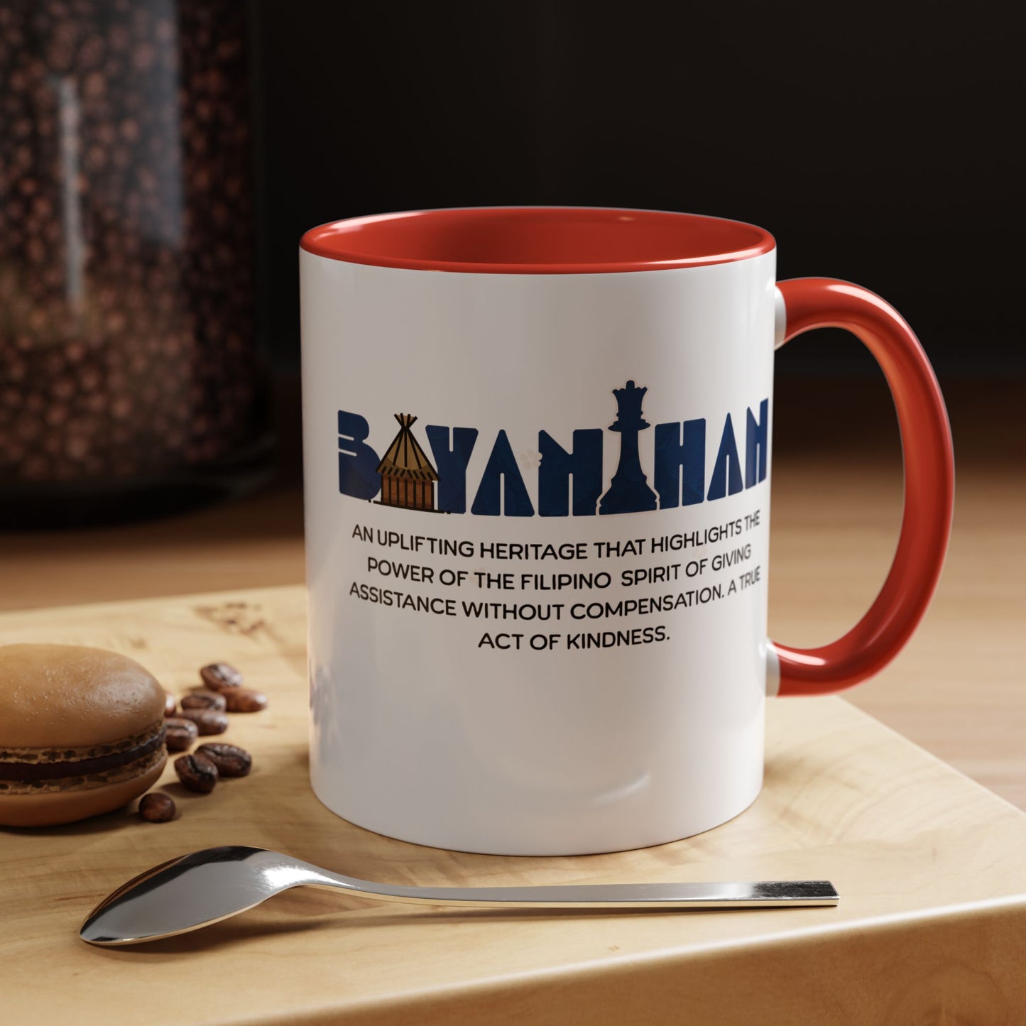 Filipino BAYANIHAN Accent Coffee Mug