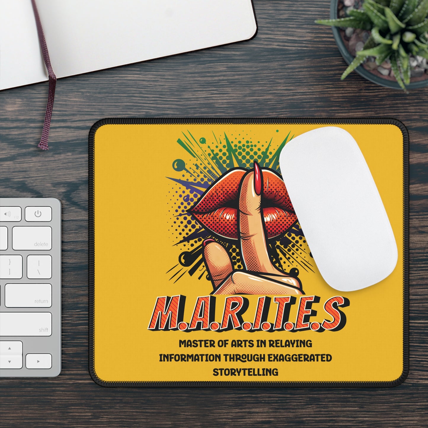 Filipino Slang MARITES Mouse Pad