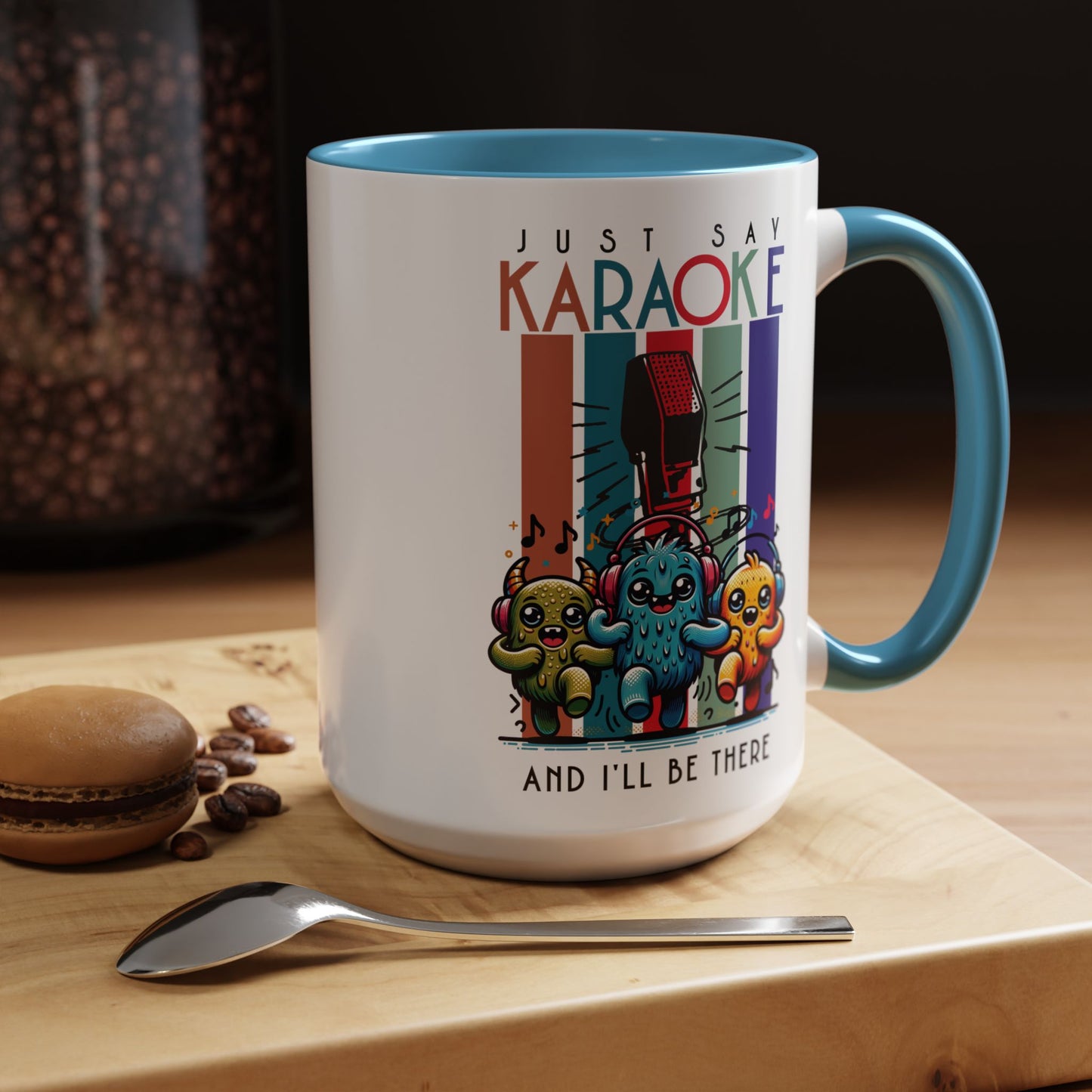 Kawaii Karaoke Accent Coffee Mug