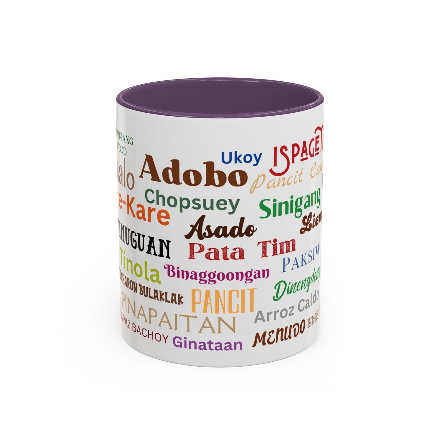 Learn Filipino Dishes on Accent Coffee Mug