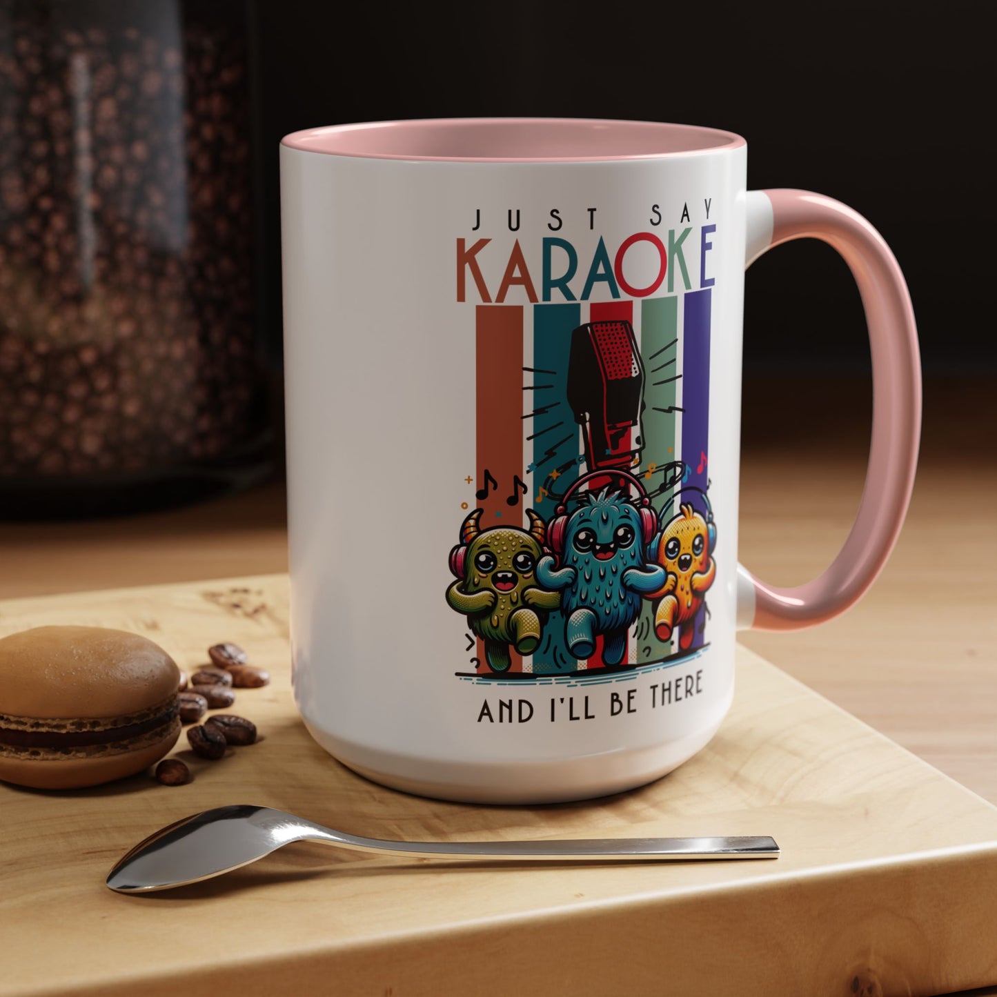 Kawaii Karaoke Accent Coffee Mug