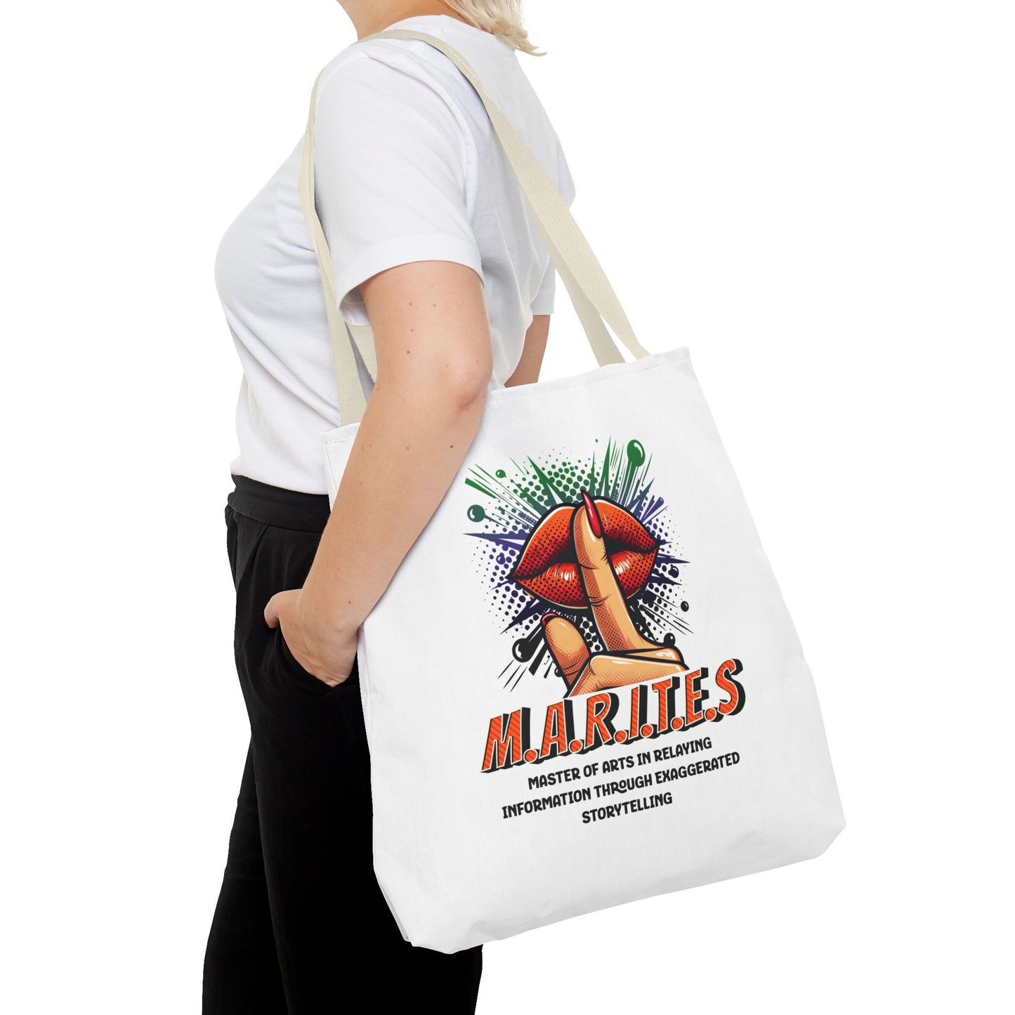 Filipino Slang MARITES Tote Bag