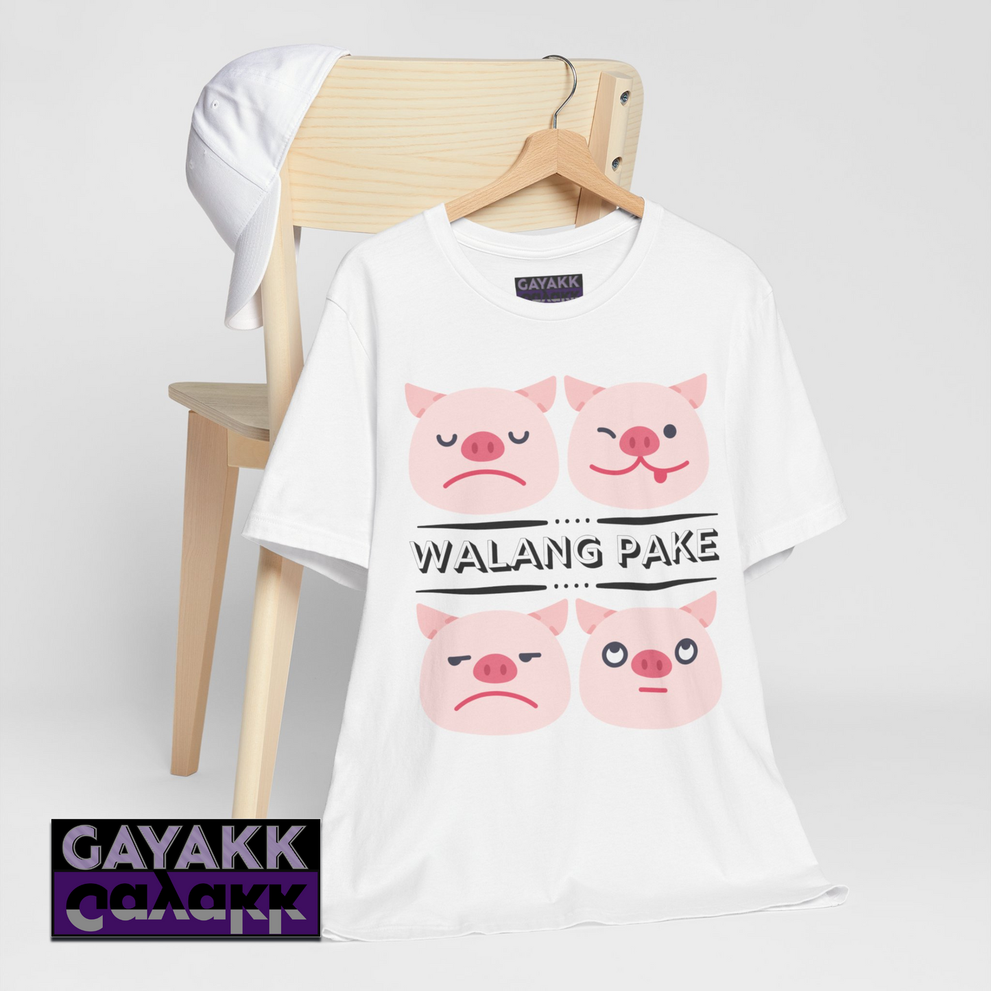 Filipino Slang LAMPAKE Shirt - Piggy