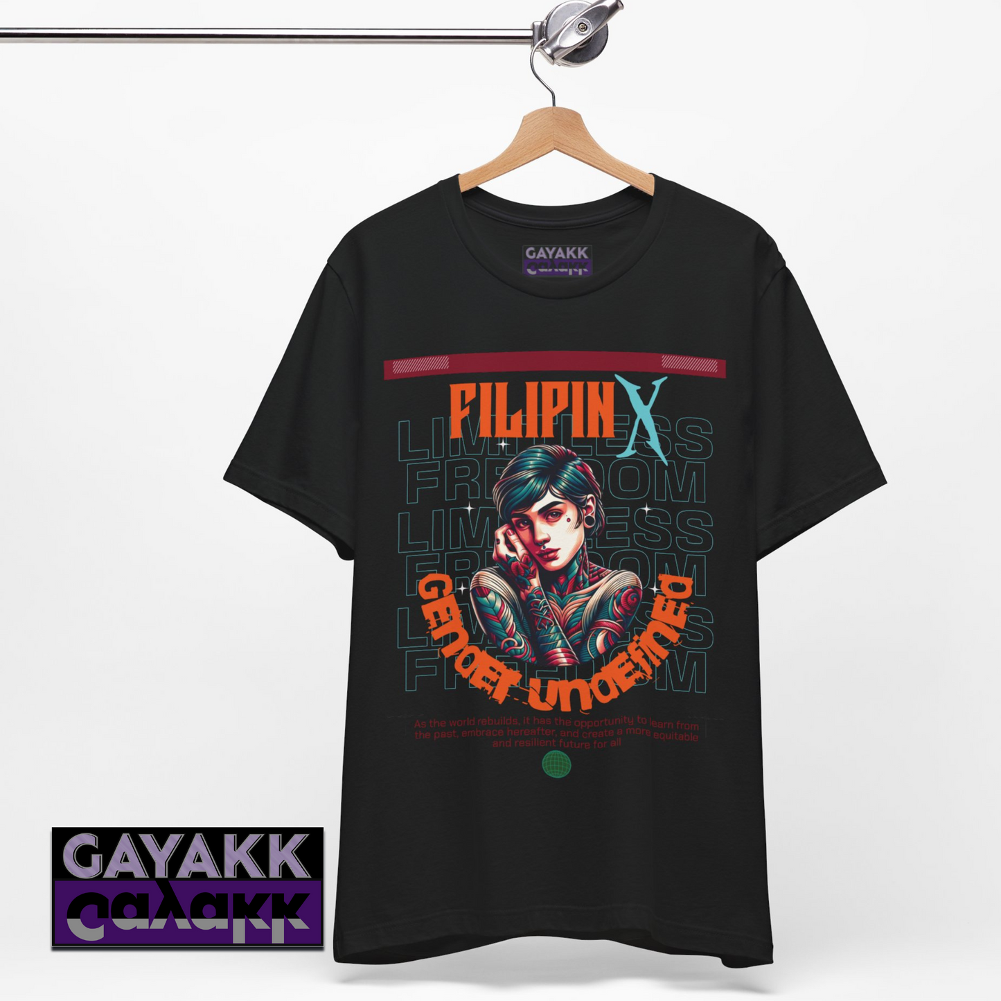 FilipinX T-Shirt Body Tattoo