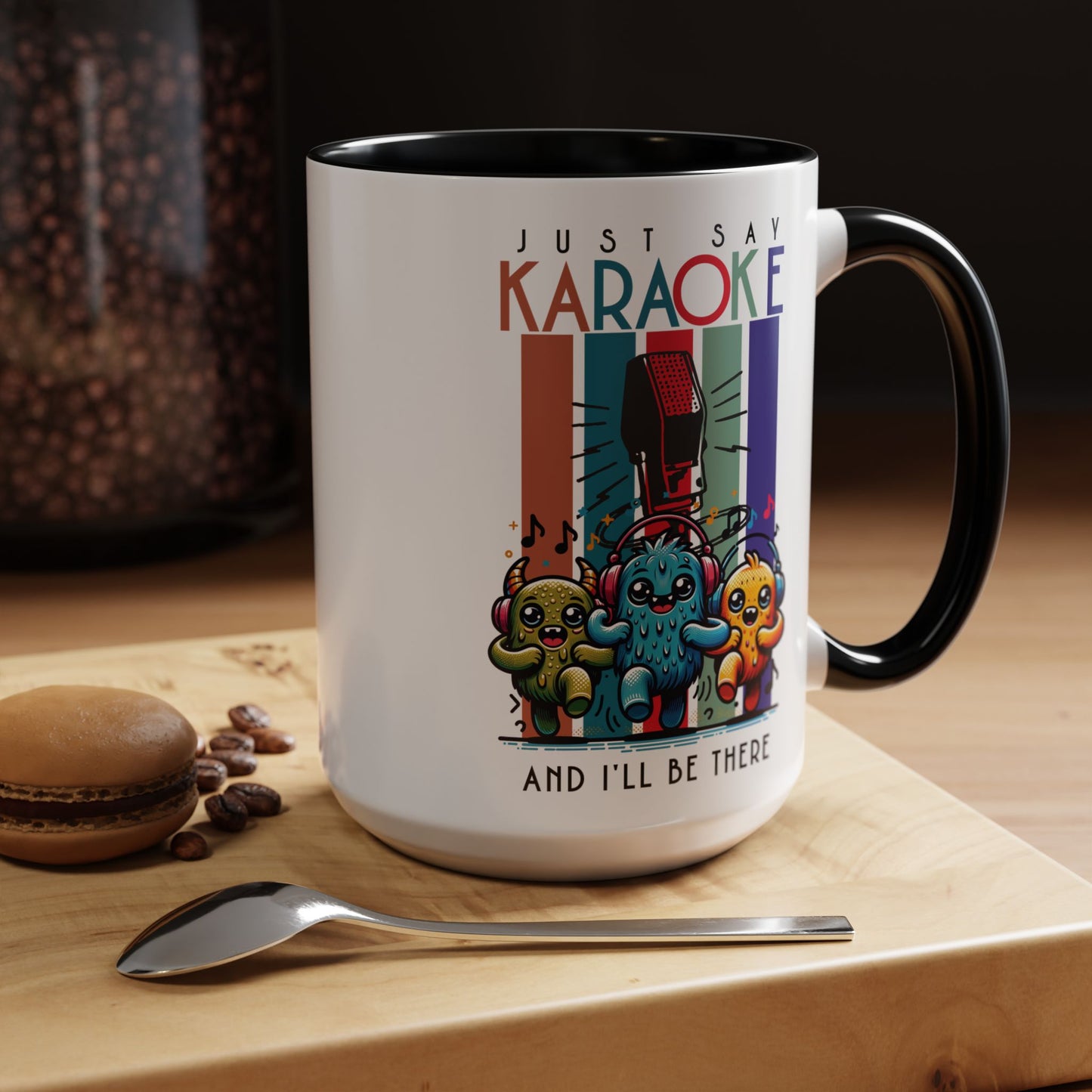 Kawaii Karaoke Accent Coffee Mug