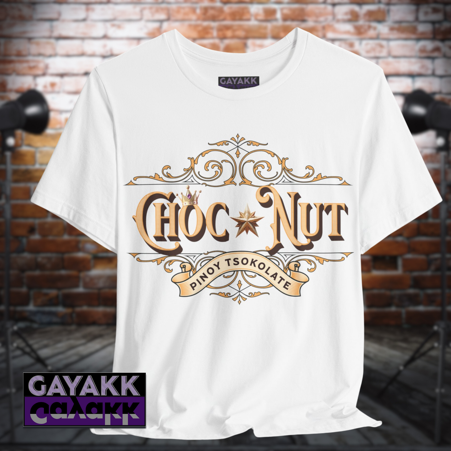 Pinoy Tsokolate Tshirt CHOC NUT