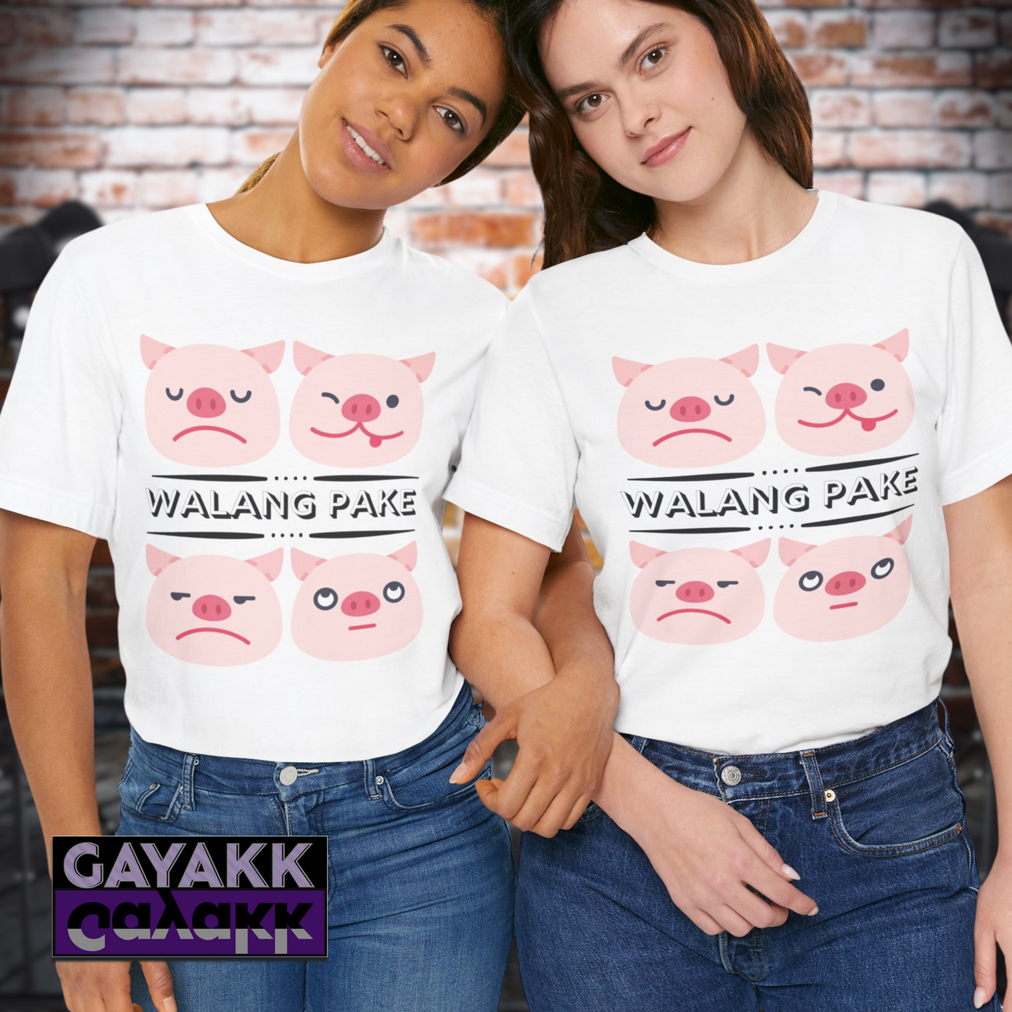 Filipino Slang LAMPAKE Shirt - Piggy