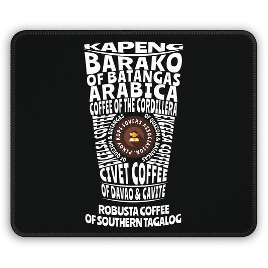 Philippine Best Coffee Beans Mousepad - Black