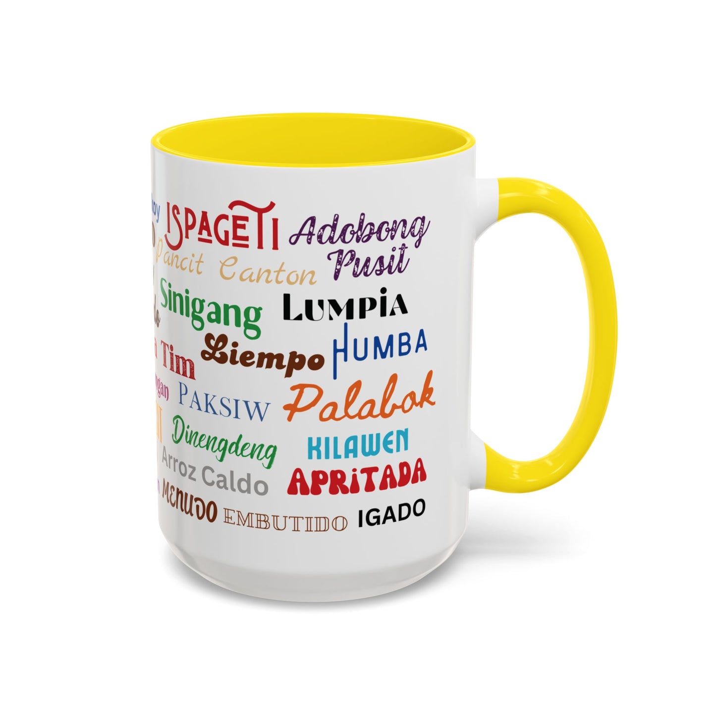 Learn Filipino Dishes on Accent Coffee Mug