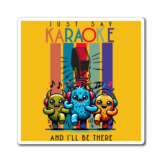 Kawaii Karaoke Magnet