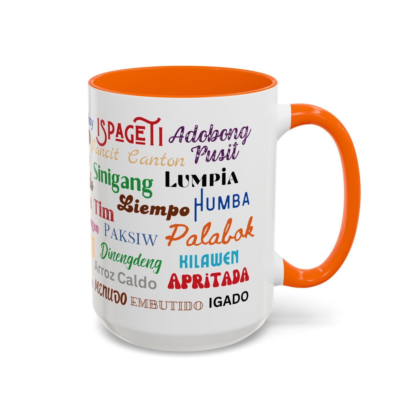 Learn Filipino Dishes on Accent Coffee Mug