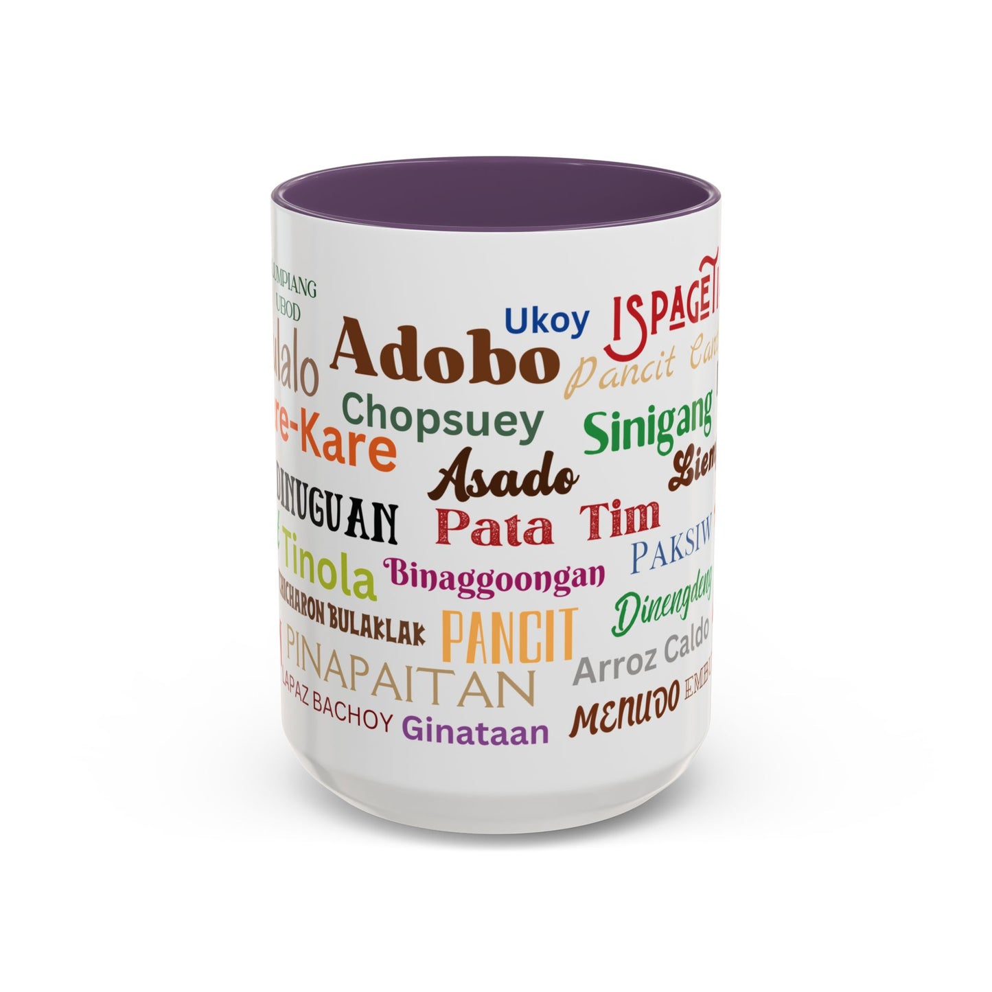 Learn Filipino Dishes on Accent Coffee Mug