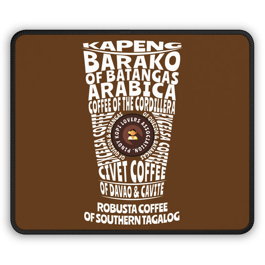 Philippine Best Coffee Beans Mousepad - Brown