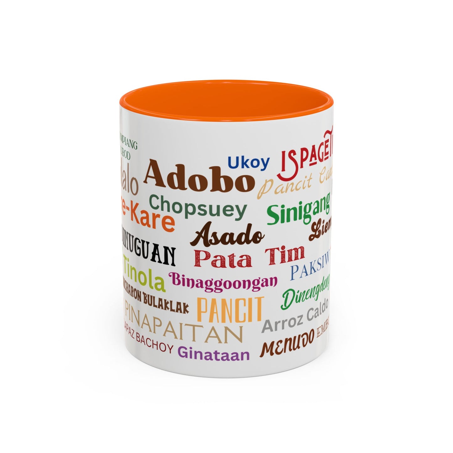 Learn Filipino Dishes on Accent Coffee Mug